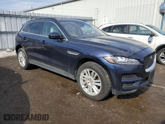 2018 Jaguar F-Pace 25t Prestige with VIN SADCK2FX8JA283352, listed as a Copart auction lot 45391715 with 161,089 mi miles and Clean title. Bid and sale history available at DreamBid. Image 4.