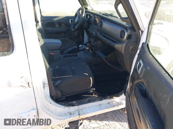 2021 Jeep Wrangler Unlimited Sport S with VIN 1C4HJXDG8MW841292, listed as a IAAI auction lot 41431503 with Not Provided miles and . Bid and sale history available at DreamBid. Image 5.