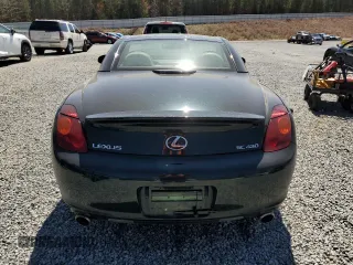 2002 Lexus SC with VIN JTHFN48Y420015454, listed as a Copart auction lot 50201395 with 127,028 mi miles and Salvage Title. Bid and sale history available at carsss.com. Image 6.