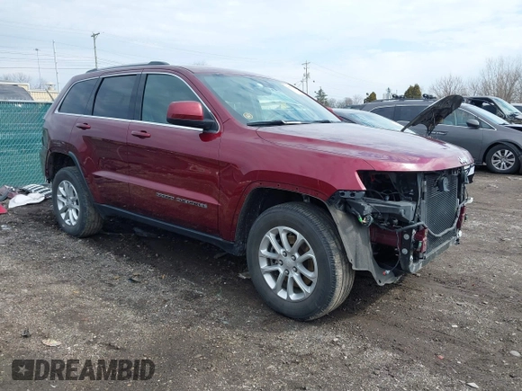 2021 Jeep Grand Cherokee Laredo E z VIN 1C4RJFAG7MC534037, wystawiony jako IAAI lot #41598511 z przebiegiem 55 107 mil mil oraz . Historia ofert i sprzedaży dostępna na DreamBid. Obrazek 1.