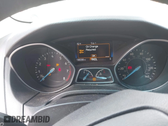 2017 Ford Focus SE with VIN 1FADP3K21HL259562, listed as a IAAI auction lot 41938455 with 196,098 mi miles and . Bid and sale history available at carsss.com. Image 7.