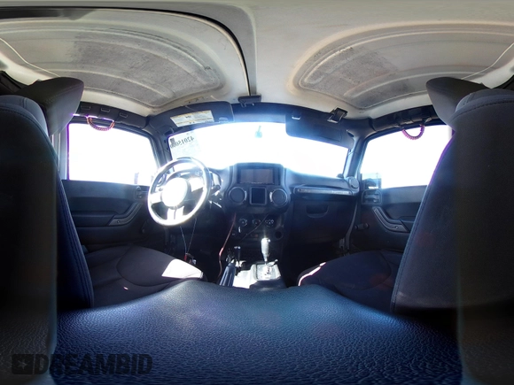 2014 Jeep Wrangler Sport with VIN 1C4AJWAG5EL206565, listed as a IAAI auction lot 42015000 with 90,129 mi miles and . Bid and sale history available at carsss.com. Image 18.