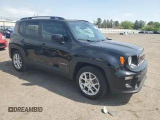 2020 Jeep Renegade Latitude with VIN ZACNJABB2LPL62415, listed as a Copart auction lot 55573955 with 37,003 mi miles and Clean Title. Bid and sale history available at carsss.com. Image 4.