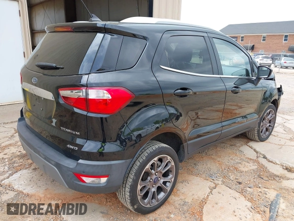 2019 Ford EcoSport Titanium z VIN MAJ6S3KL8KC281579, wystawiony jako IAAI lot #41995080 z przebiegiem 93 240 mil mil oraz . Historia ofert i sprzedaży dostępna na DreamBid. Obrazek 4.