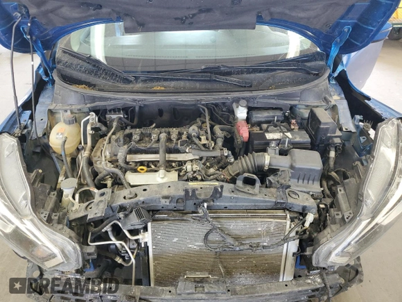 2021 Nissan Versa SV with VIN 3N1CN8EV4ML834866, listed as a Copart auction lot 62489485 with 74,300 mi miles and Salvage title. Bid and sale history available at DreamBid. Image 11.