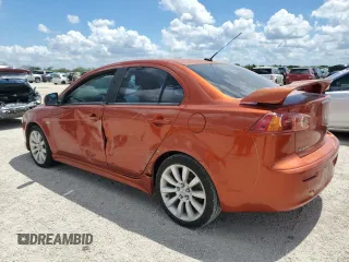 2009 Mitsubishi Lancer GTS with VIN JA3AU86W69U030952, listed as a Copart auction lot 69707254 with 137,109 mi miles and Salvage Title. Bid and sale history available at carsss.com. Image 2.