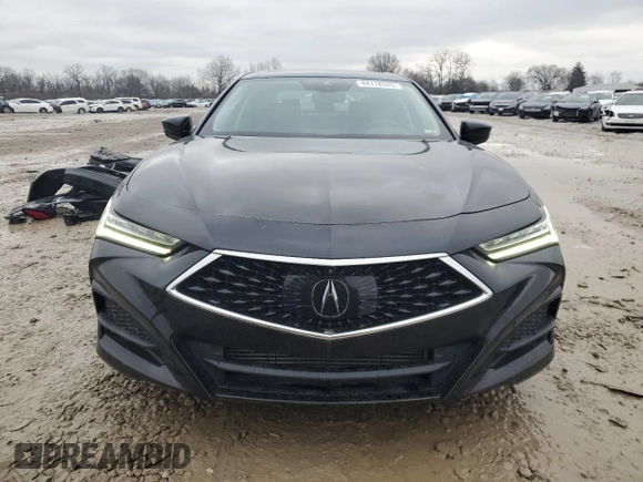 2021 Acura TLX w/Advance Package with VIN 19UUB5F65MA008830, listed as a Copart auction lot 44118595 with 29,265 mi miles and Salvage Title. Bid and sale history available at carsss.com. Image 5.