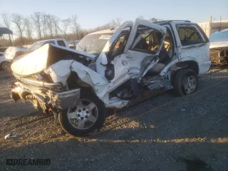 2003 Chevrolet Tahoe LT with VIN 1GNEC13ZX3R115130, listed as a Copart auction lot 47629615 with 0 mi miles and Salvage Title. Bid and sale history available at carsss.com. Image 1.