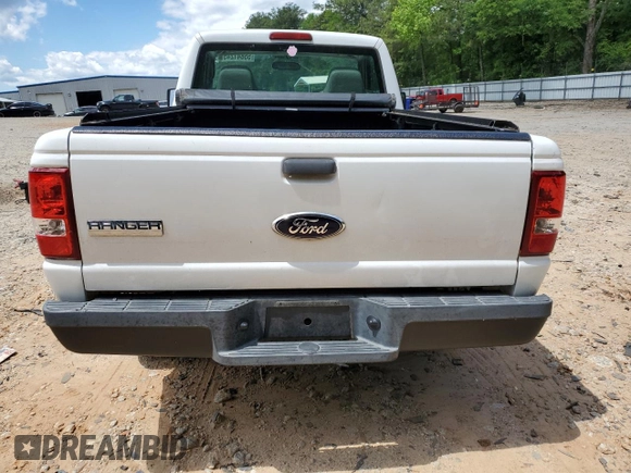 2008 Ford Ranger XL with VIN 1FTYR10D88PA70401, listed as a Copart auction lot 55841245 with 154,665 mi miles and Salvage title. Bid and sale history available at DreamBid. Image 6.