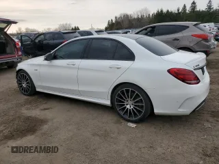 2016 Mercedes-Benz C 450 AMG with VIN 55SWF6EBXGU146728, listed as a Copart auction lot 51422965 with 170,712 mi miles and Salvage title. Bid and sale history available at DreamBid. Image 2.