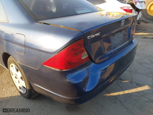 2002 Honda Civic EX with VIN 1HGEM21012L097748, listed as a IAAI auction lot 41291636 with 181,824 mi miles. Bid and sale history available at carsss.com. Image 6.