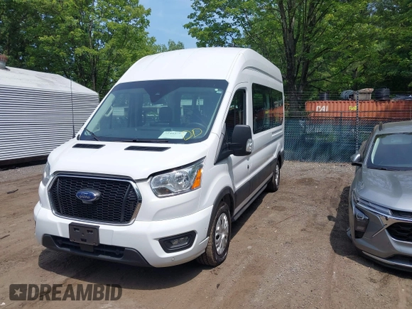 2022 Ford Transit Passenger XL with VIN 1FBAX2X89NKA78929, listed as a IAAI auction lot 42493797 with 35,885 mi miles and . Bid and sale history available at DreamBid. Image 17.