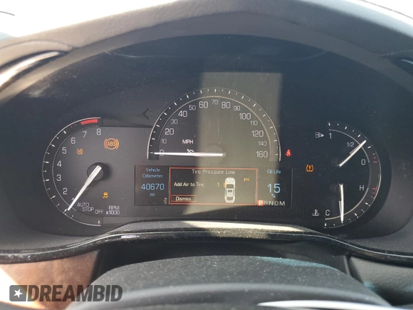 2019 Cadillac CTS RWD z VIN 1G6AP5SX9K0110901, wystawiony jako Copart lot #56545065 z przebiegiem 40 670 mil mil oraz Szkoda całkowita • Salvage title. Historia ofert i sprzedaży dostępna na DreamBid. Obrazek 9.