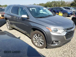 2021 Chevrolet Traverse Premier with VIN 1GNERKKW8MJ155041, listed as a Copart auction lot 75959764 with 67,072 mi miles and Salvage Title. Bid and sale history available at carsss.com. Image 4.