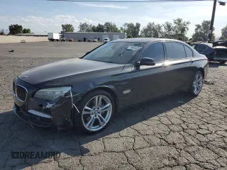 2014 BMW 7 Series 740Li with VIN WBAYE4C56ED138044, listed as a Copart auction lot 74859434 with 110,209 mi miles and Clean Title. Bid and sale history available at carsss.com. Image 1.