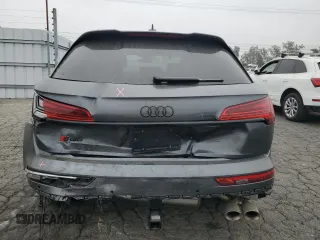 2024 Audi SQ5 Premium Plus with VIN WA1B4AFY0R2062235, listed as a Copart auction lot 75702414 with 1,600 mi miles and Salvage Title. Bid and sale history available at DreamBid. Image 6.