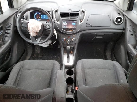 2016 Chevrolet Trax LS with VIN 3GNCJKSB1GL245561, listed as a Copart auction lot 47988605 with 260,028 mi miles and Salvage Title. Bid and sale history available at carsss.com. Image 8.
