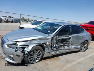 2017 Infiniti Q50 Signature Edition with VIN JN1EV7AP0HM734589, listed as a IAAI auction lot 42094090 with 40,264 mi miles and . Bid and sale history available at DreamBid. Image 14.