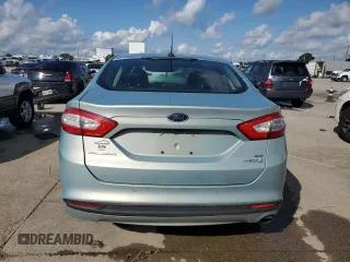 2013 Ford Fusion SE Hybrid with VIN 3FA6P0LUXDR375782, listed as a Copart auction lot 61994215 with Not provided miles and Non repairable. Bid and sale history available at DreamBid. Image 6.