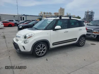 2014 FIAT 500L Trekking z VIN ZFBCFADH0EZ010311, wystawiony jako Copart lot #62334095 z przebiegiem 139 917 mil mil oraz Szkoda całkowita • Salvage title. Historia ofert i sprzedaży dostępna na DreamBid. Obrazek 1.