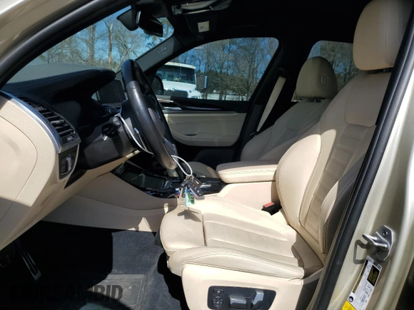 2020 BMW X3 M40i with VIN 5UXTY9C05LL304402, listed as a Copart auction lot 47358785 with 57,231 mi miles and Salvage Title. Bid and sale history available at DreamBid. Image 7.