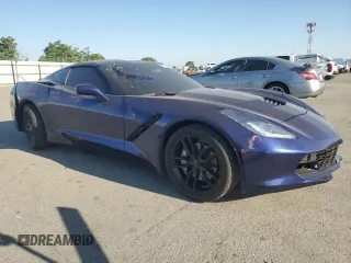 2015 Chevrolet Corvette 2LT with VIN 1G1YD2D7XF5104218, listed as a Copart auction lot 56056945 with 42,300 mi miles and Salvage title. Bid and sale history available at DreamBid. Image 4.