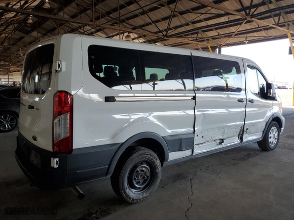 2023 Ford Transit Passenger Wagon XL with VIN 1FBAX2YG1PKB08062, listed as a Copart auction lot 83425304 with 48,582 mi miles and Non Repairable. Bid and sale history available at carsss.com. Image 3.