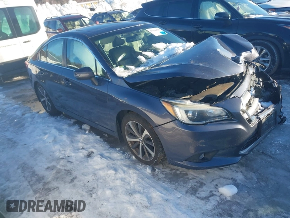 2015 Subaru Legacy 3.6R Limited with VIN 4S3BNEN63F3047762, listed as a IAAI auction lot 41638785 with 95,290 mi miles. Bid and sale history available at carsss.com. Image 1.