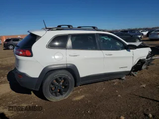 2017 Jeep Cherokee Trailhawk L Plus with VIN 1C4PJMBB3HW506965, listed as a Copart auction lot 82257594 with 106,571 mi miles and Salvage title. Bid and sale history available at DreamBid. Image 3.