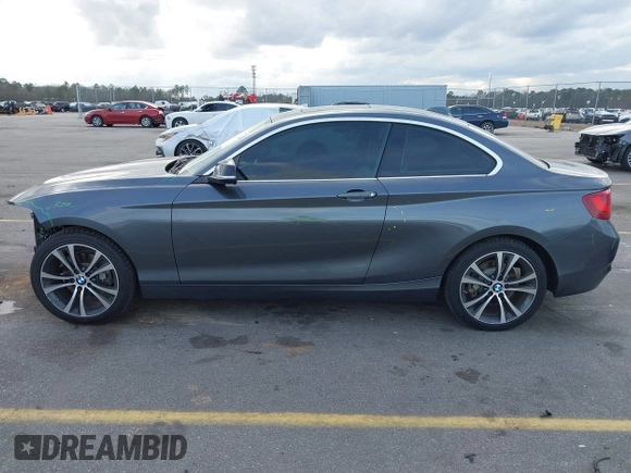 2015 BMW 2 Series 228i with VIN WBA1F5C59FV257447, listed as a IAAI auction lot 41706206 with 119,086 mi miles. Bid and sale history available at carsss.com. Image 15.