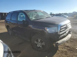 2014 Toyota Sequoia SR5 with VIN 5TDBW5G12ES098889, listed as a Copart auction lot 87538095 with 144,975 mi miles and Salvage Title. Bid and sale history available at carsss.com. Image 4.