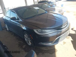 2015 Chrysler 200 Limited with VIN 1C3CCCAB0FN660612, listed as a IAAI auction lot 42015706 with 148,304 mi miles and . Bid and sale history available at DreamBid. Image 1.