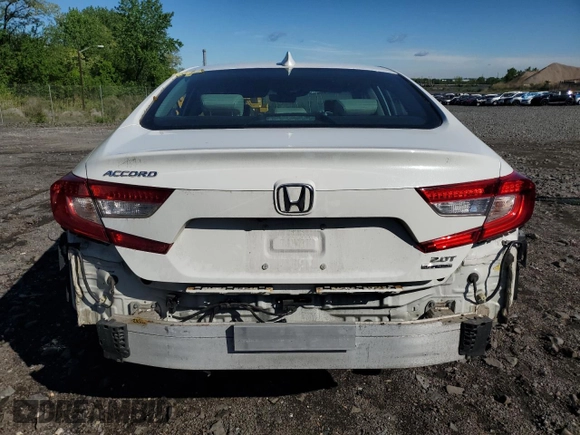 2020 Honda Accord Touring с VIN 1HGCV2F92LA029161, выставлен на аукционе Copart как лот 55549175 с пробегом 156 638 миль миль и Списание • Salvage title. История ставок и продаж доступна на DreamBid. Изображение 6.