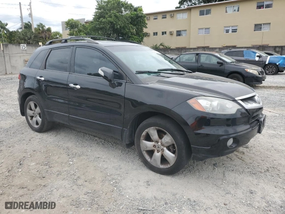 2009 Acura RDX with VIN 5J8TB18279A006910, listed as a Copart auction lot 48317075 with 199,103 mi miles and Salvage Title. Bid and sale history available at carsss.com. Image 4.