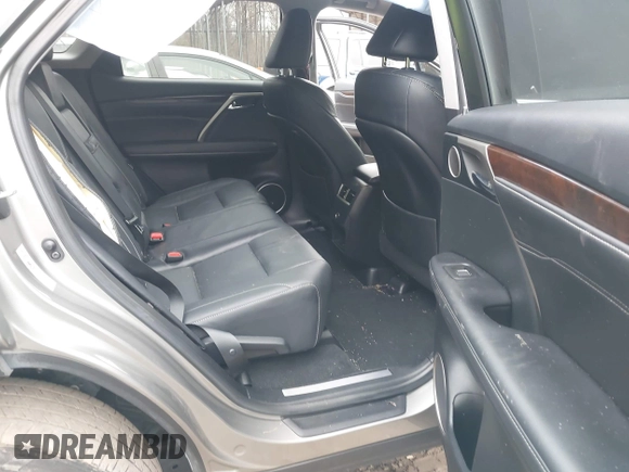 2019 Lexus RX with VIN 2T2BZMCA0KC184967, listed as a IAAI auction lot 41614592 with 35,860 mi miles. Bid and sale history available at carsss.com. Image 8.