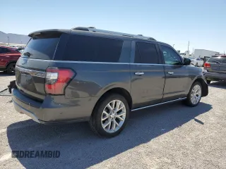 2018 Ford Expedition Max Limited with VIN 1FMJK2AT1JEA36704, listed as a Copart auction lot 56225005 with 82,193 mi miles and Salvage title. Bid and sale history available at DreamBid. Image 3.