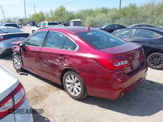 2016 Subaru Legacy Premium with VIN 4S3BNAC69G3021485, listed as a IAAI auction lot 42112733 with 56,014 mi miles and . Bid and sale history available at DreamBid. Image 3.