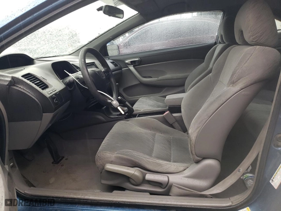 2008 Honda Civic Cpe LX with VIN 2HGFG11668H557728, listed as a Copart auction lot 45123715 with 204,746 mi miles and Salvage Title. Bid and sale history available at carsss.com. Image 7.