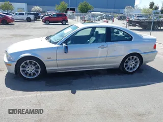 2002 BMW 3 Series 325Ci with VIN WBABN33452PG57400, listed as a IAAI auction lot 41947295 with 230,196 mi miles and . Bid and sale history available at DreamBid. Image 6.