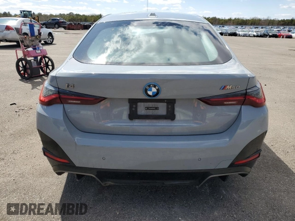 2023 BMW i4 M50 z VIN WBY33AW03PFR42535, wystawiony jako Copart lot #51499445 z przebiegiem 15 248 mil mil oraz Szkoda całkowita • Salvage title. Historia ofert i sprzedaży dostępna na DreamBid. Obrazek 6.