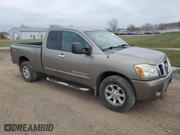 2006 Nissan Titan SE with VIN 1N6BA06B06N502594, listed as a Copart auction lot 82911464 with 152,345 mi miles and Clean Title. Bid and sale history available at DreamBid. Image 4.