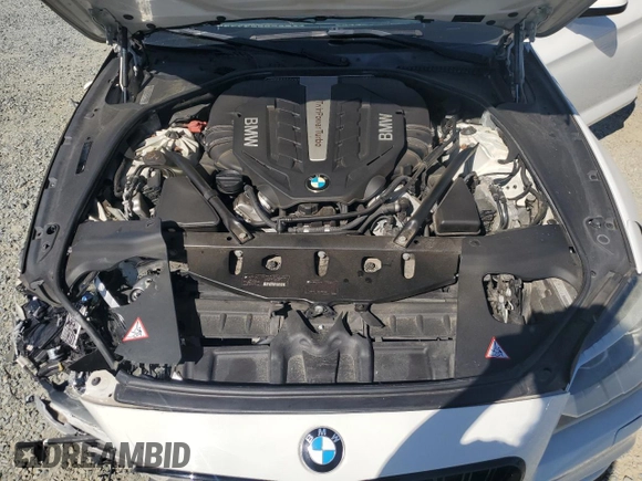 2014 BMW 6 Series 650i with VIN WBA6B2C58ED129575, listed as a Copart auction lot 48711525 with 78,681 mi miles and Salvage Title. Bid and sale history available at carsss.com. Image 12.