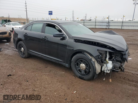 2015 Ford Police Interceptor with VIN 1FAHP2MT8FG144206, listed as a Copart auction lot 59353335 with Not provided miles and Salvage title. Bid and sale history available at DreamBid. Image 4.