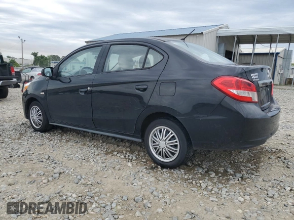 2020 Mitsubishi Mirage ES with VIN ML32F3FJ4LHF02272, listed as a Copart auction lot 55845505 with 48,763 mi miles and Salvage title. Bid and sale history available at DreamBid. Image 2.