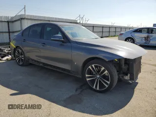 2018 BMW 3 Series 330e iPerformance with VIN WBA8E1C59JA177866, listed as a Copart auction lot 46692855 with 98,401 mi miles and Salvage Title. Bid and sale history available at carsss.com. Image 4.