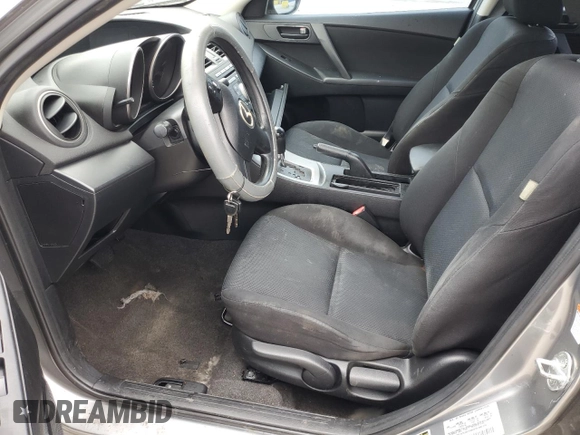 2010 Mazda 3 i SV with VIN JM1BL1SF8A1241789, listed as a Copart auction lot 51345275 with 160,227 mi miles and Salvage Title. Bid and sale history available at DreamBid. Image 7.