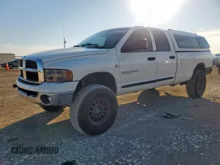 2005 Dodge 2500 SLT with VIN 3D7KS28C55G821911, listed as a Copart auction lot 57701995 with 223,739 mi miles and Clean title. Bid and sale history available at DreamBid. Image 1.