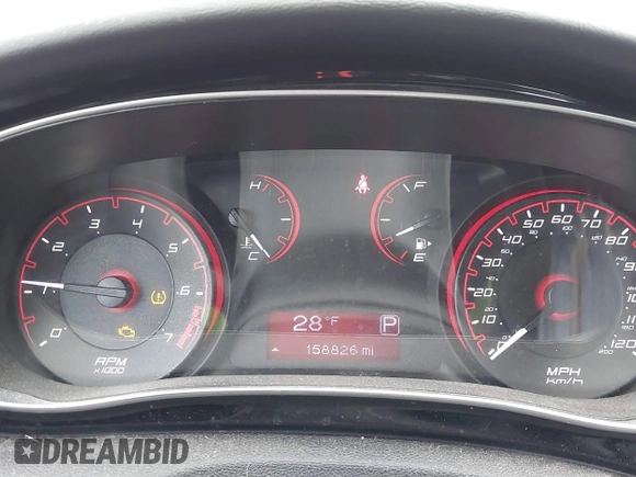 2013 Dodge Dart SXT with VIN 1C3CDFBA6DD330867, listed as a IAAI auction lot 41623153 with 158,826 mi miles and . Bid and sale history available at carsss.com. Image 7.