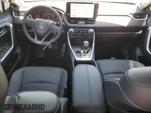 2025 Toyota RAV4 XLE Premium with VIN 2T3C1RFV4SW388253, listed as a Copart auction lot 57723695 with 1,137 mi miles and Salvage title. Bid and sale history available at DreamBid. Image 8.