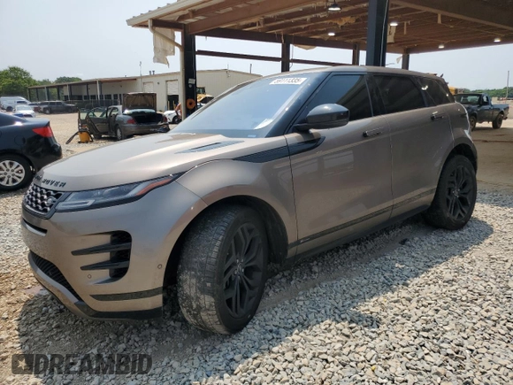 2020 Land Rover Range Rover Evoque R-Dynamic HSE with VIN SALZM2GX3LH077549, listed as a Copart auction lot 59111335 with 126,110 mi miles and Salvage title. Bid and sale history available at DreamBid. Image 1.